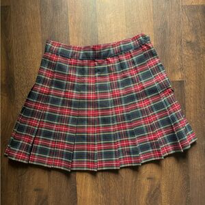 American Apparel plaid school skirt